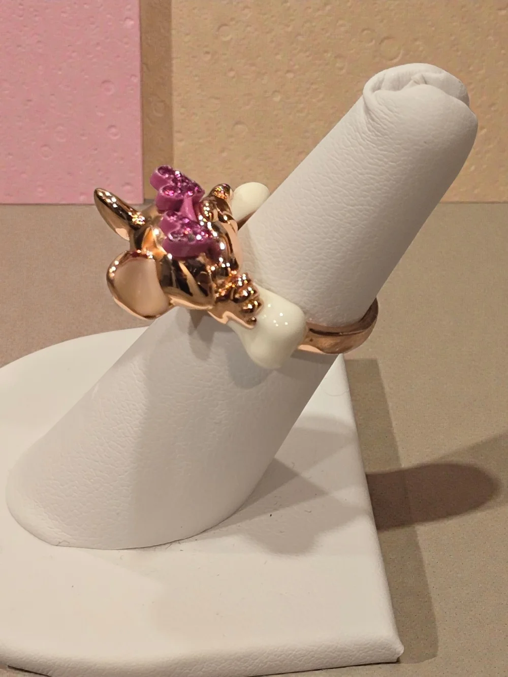 Kate Spade French Bulldog Ring - Picture 2 of 5